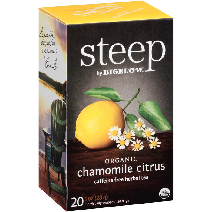 Bigelow Chamomile Citrus Herbal Tea Bag - BTC17707