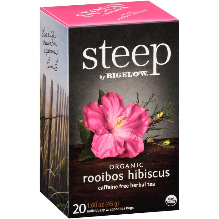 Bigelow Rooibos Hibiscus Herbal Tea Bag - BTC17713