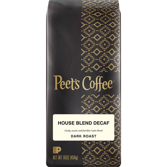 Peet's Coffee&trade; Ground House Blend Decaf Coffee - PEE501487