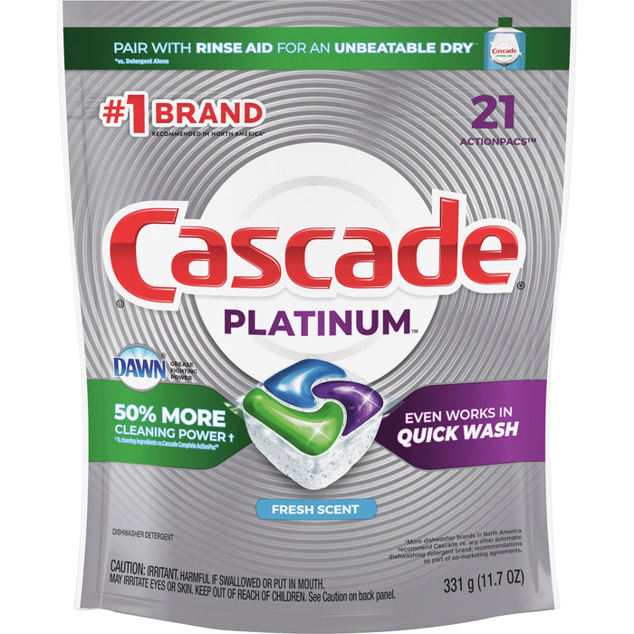 Cascade Platinum ActionPacs Detergent - PGC80720
