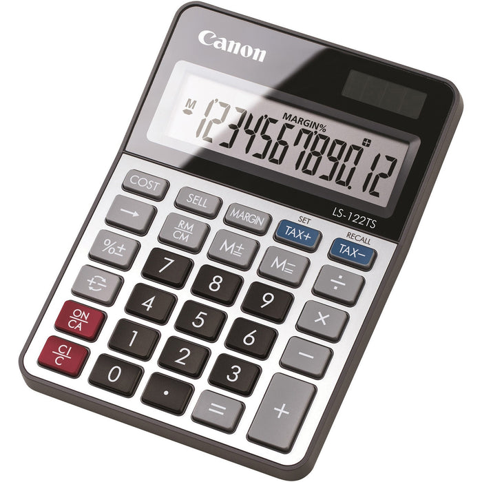 Canon LS-122TS 12-digit LCD Basic Calculator - CNMLS122TS