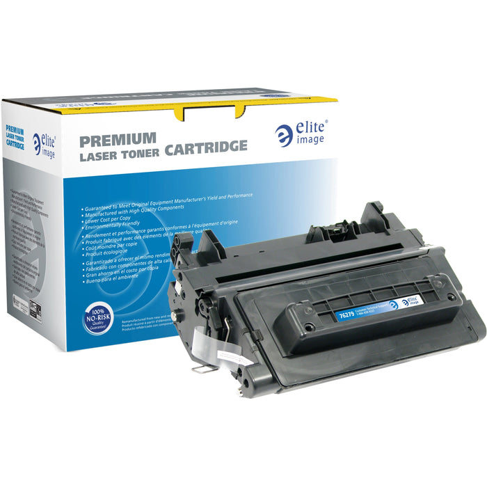 Elite Image Remanufactured Extended Yield Laser Toner Cartridge - Alternative for HP 90A (CE390A) - Black - 1 Each - ELI76279