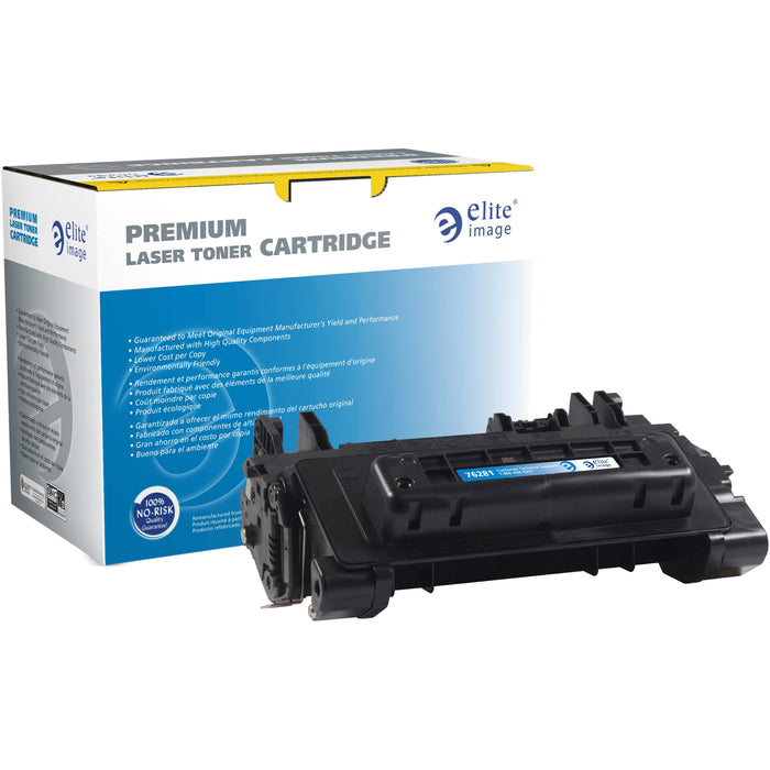 Elite Image Remanufactured Extended Yield Laser Toner Cartridge - Alternative for HP 81A (CF281A) - Black - 1 Each - ELI76281
