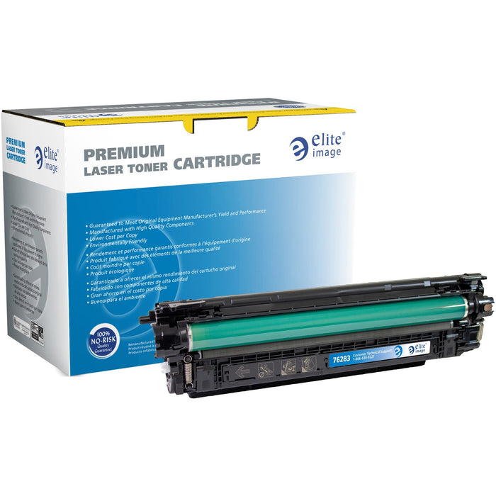 Elite Image Remanufactured Laser Toner Cartridge - Alternative for HP 508A (CF360A) - Black - 1 Each - ELI76283