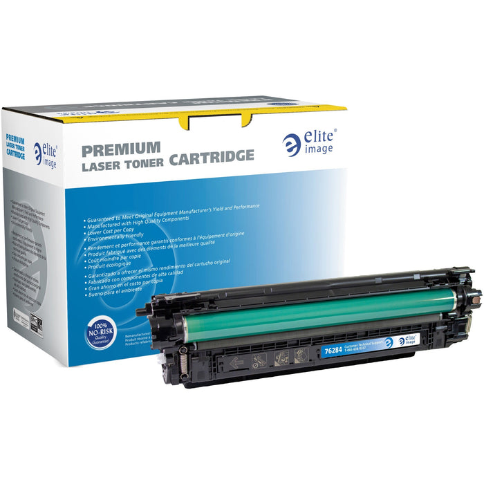 Elite Image Remanufactured Laser Toner Cartridge - Alternative for HP 508A (CF361A) - Cyan - 1 Each - ELI76284