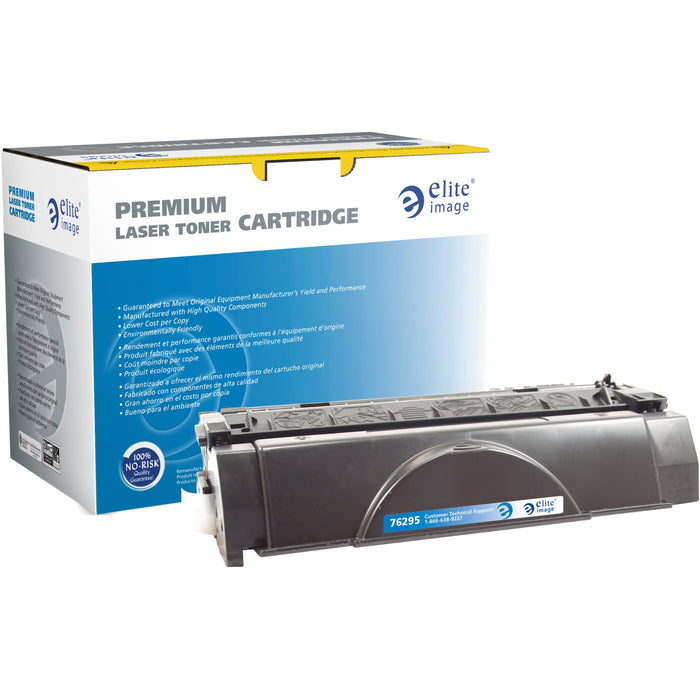 Elite Image Remanufactured Laser Toner Cartridge - Alternative for HP 49A (Q5949A) - Black - 1 Each - ELI76295