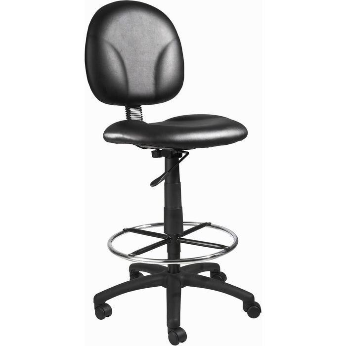Boss Stand Up Drafting Stool with Foot Rest Black - BOPB1690CS