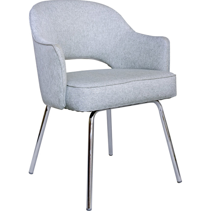 Boss Granite Linen Guest Chair - BOPB489CGR