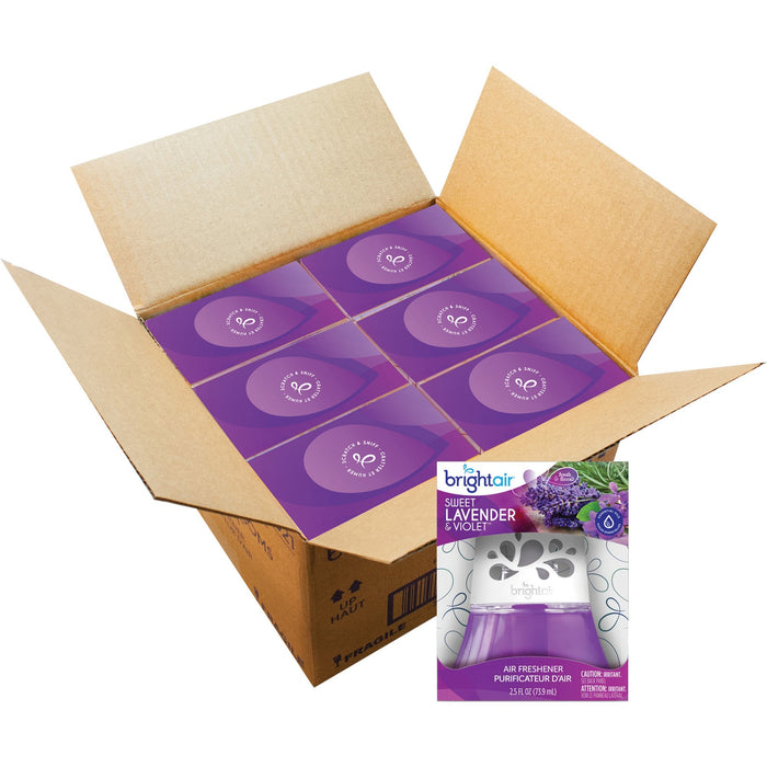 Bright Air Sweet Lavender & Violet Scented Oil Air Freshener - BRI900288CT