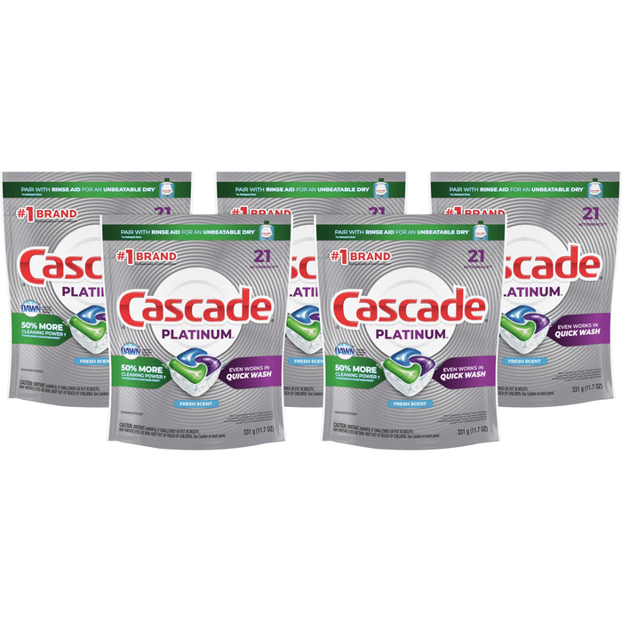 Cascade Platinum ActionPacs Detergent - PGC80720CT