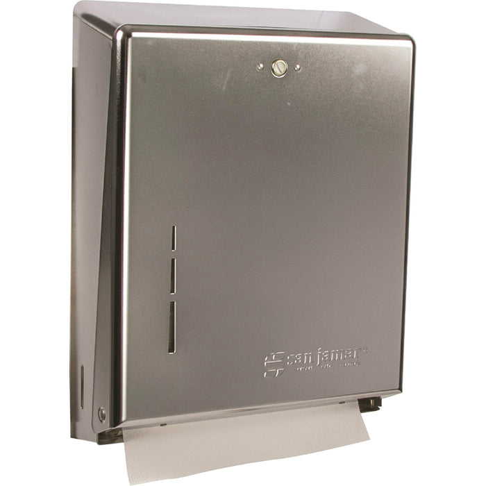 San Jamar C-Fold/Multifold Paper Towel Dispensers - SJMT1900XCCT
