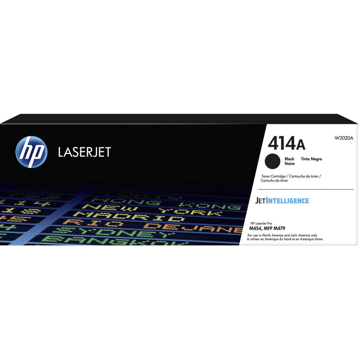 HP 414A Original Laser Toner Cartridge - Black - 1 Each - HEWW2020A