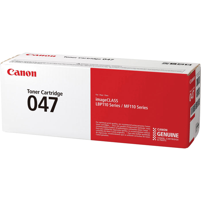Canon 047 Original Laser Toner Cartridge - Black - 1 Each - CNMCRTDG047