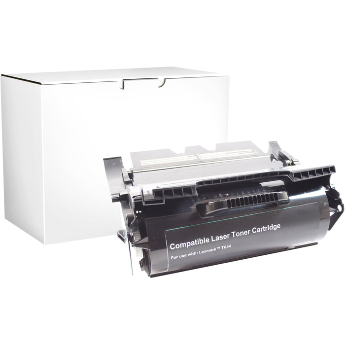 Elite Image Remanufactured Extra High Yield Laser Toner Cartridge - Alternative for Lexmark - Black - 1 Each - ELI00661