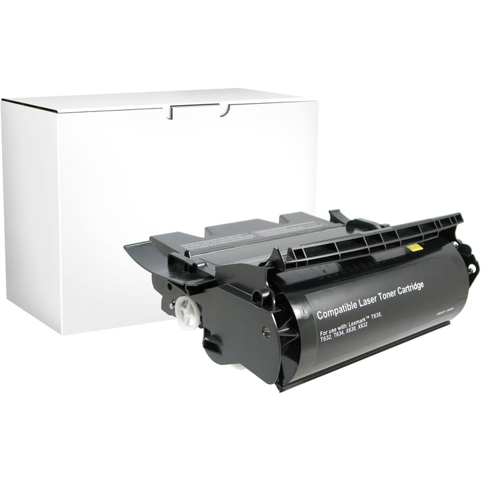 Elite Image Remanufactured Extra High Yield Laser Toner Cartridge - Alternative for Lexmark - Black - 1 Each - ELI02454