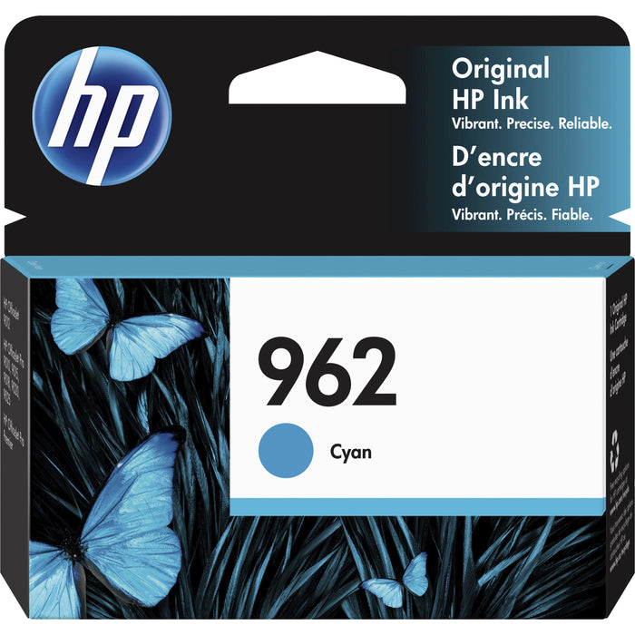 HP 962 (3HZ96AN) Original Standard Yield Inkjet Ink Cartridge - Cyan - 1 Each - HEW3HZ96AN