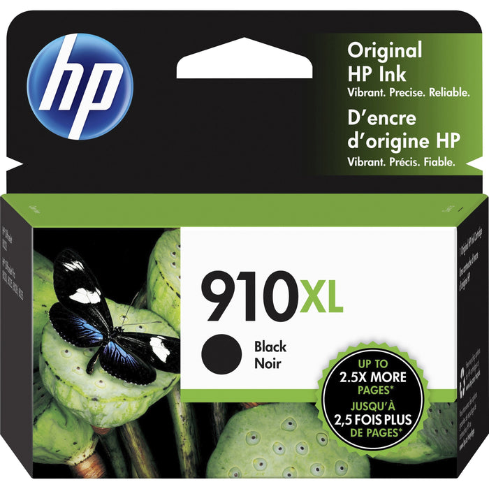 HP 910XL (3YL65AN) Original High Yield Inkjet Ink Cartridge - Black - 1 Each - HEW3YL65AN