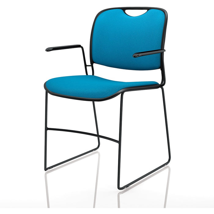 United Chair 4800 Stacking Chair With Arms - UNCFE4FS04TP06