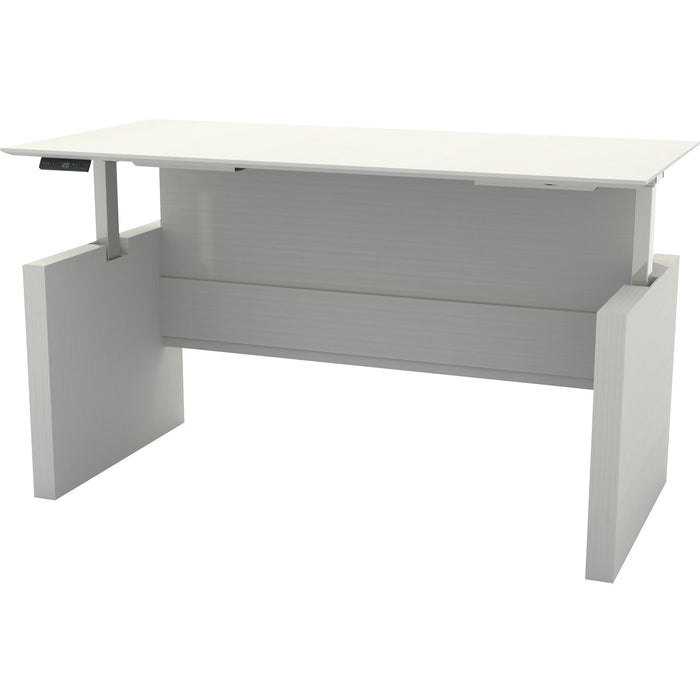 Safco Medina Height-Adjustable 72" Straight Height Adjustable Desk - SAFMNDSHA72TSS