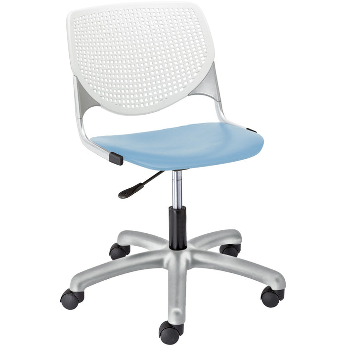 KFI Kool Task Chair With Perforated Back - KFITK2300B8S35