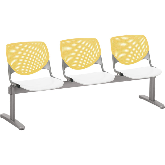 KFI Kool 3 Seat Beam Chair - KFI2300BEAM3128