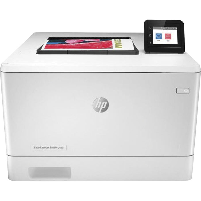 HP LaserJet Pro M454 M454dw Desktop Laser Printer - Color - HEWW1Y45A