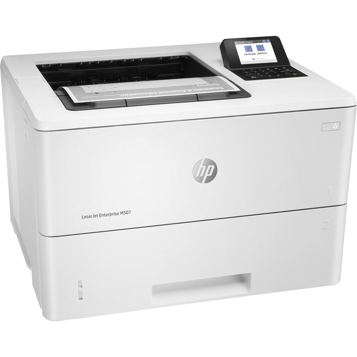 HP LaserJet Enterprise M507 M507dn Desktop Laser Printer - Monochrome - HEW1PV87A