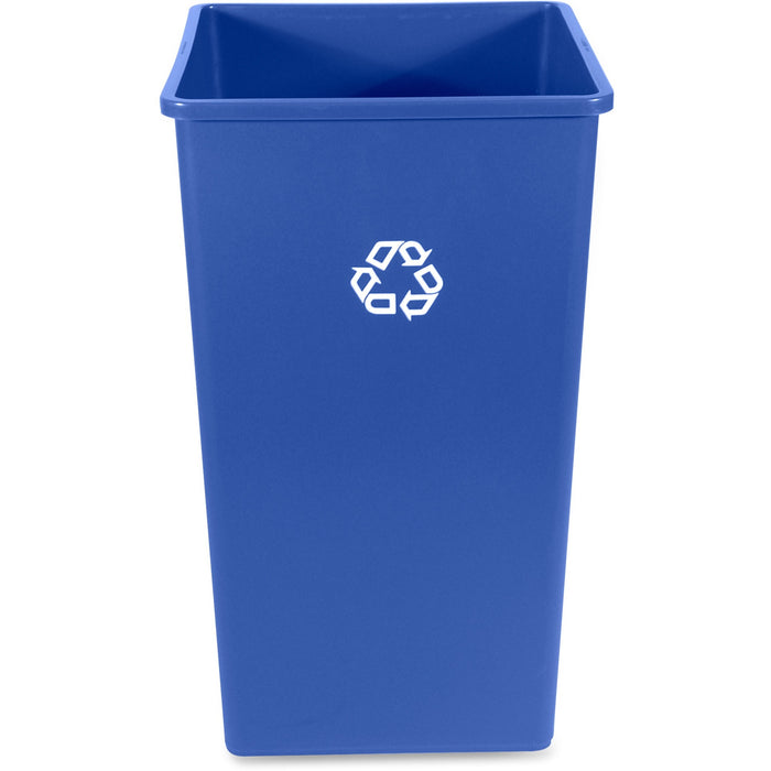 Rubbermaid Commercial 50-Gallon Square Recycling Container - RCP395973BE
