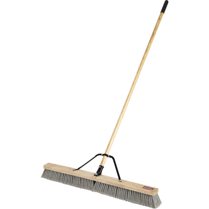 Rubbermaid Commercial Fine Bristle 36" Push Broom - RCP2040049