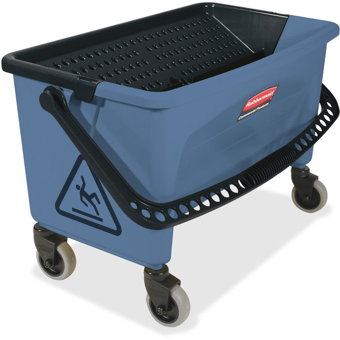 Rubbermaid Commercial Finish Mop Bucket w/ Wringer - RCPQ93000BE