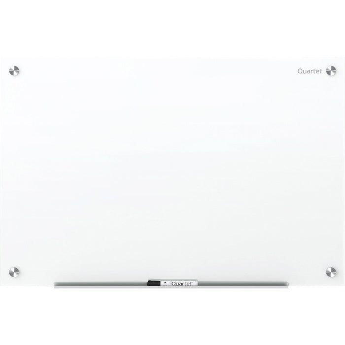 Quartet Magnetic Glass Dry-Erase Board - QRTG23624W