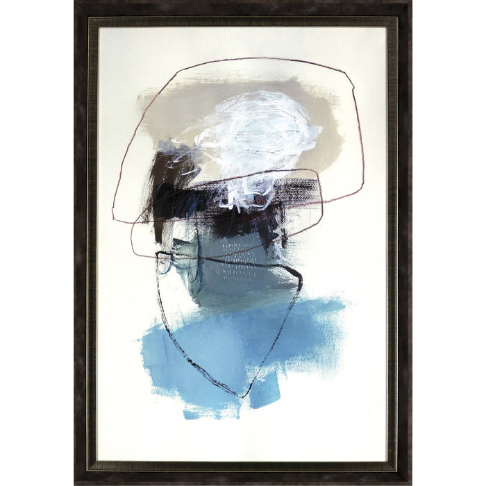 Lorell In The Middle Framed Abstract Art - LLR04473