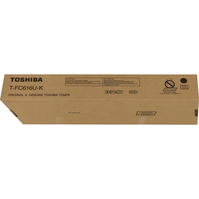 Toshiba Original Laser Toner Cartridge - Black - 1 Each - TOSTFC616UK