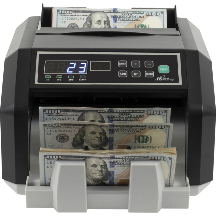 Royal Sovereign High Speed Currency Counter with Value Counting & Counterfeit Detection (RBC-ED250) - RSIRBCED250