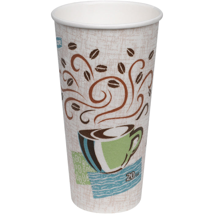 Dixie PerfecTouch Insulated Paper Hot Coffee Cups by GP Pro - DXE5320CD