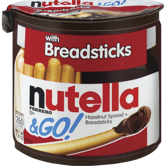 Nutella Nutella & GO Hazelnut Spread & Breadsticks - FER80314