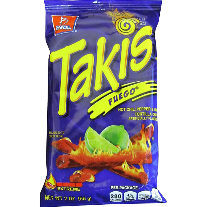 Takis Fuego Rolled Tortilla Chips - BEL00276