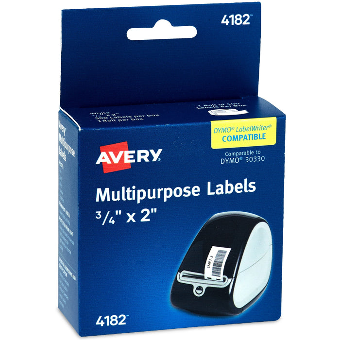 Avery&reg; Direct Thermal Roll Labels - AVE04182