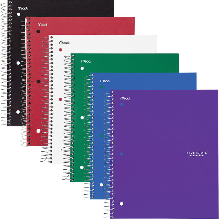 Mead Five Star Subject Spiral Notebook - MEA73930