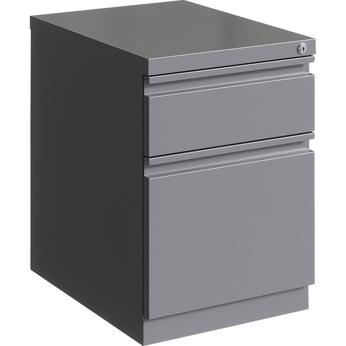 Lorell 20" 2-drawer Box/File Steel Mobile Pedestal - LLR00054