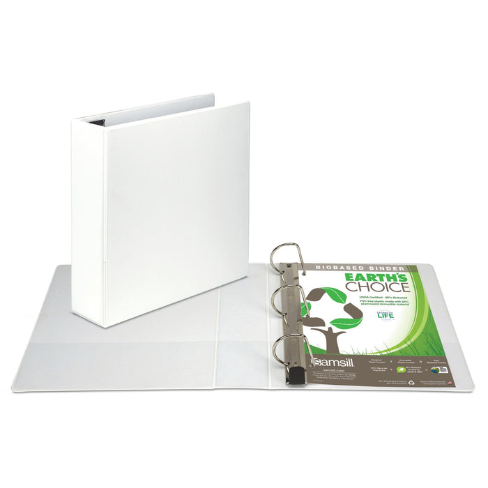 Samsill Earth's Choice One Touch Biobased USDA Certified 5" View Binder - SAM19807