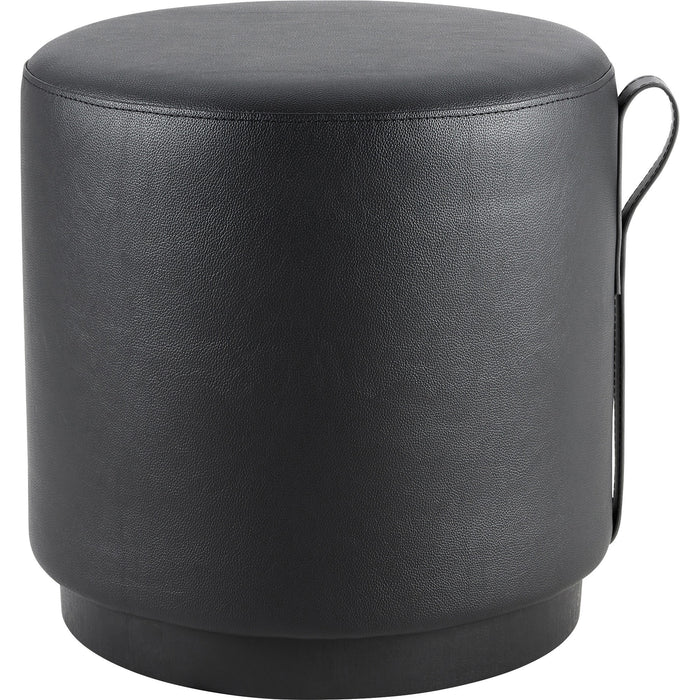 Lorell Contemporary Seating Round Foot Stool - LLR86936