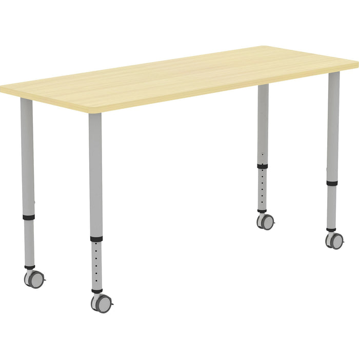 Lorell Height-adjustable 60" Rectangular Table - LLR69580