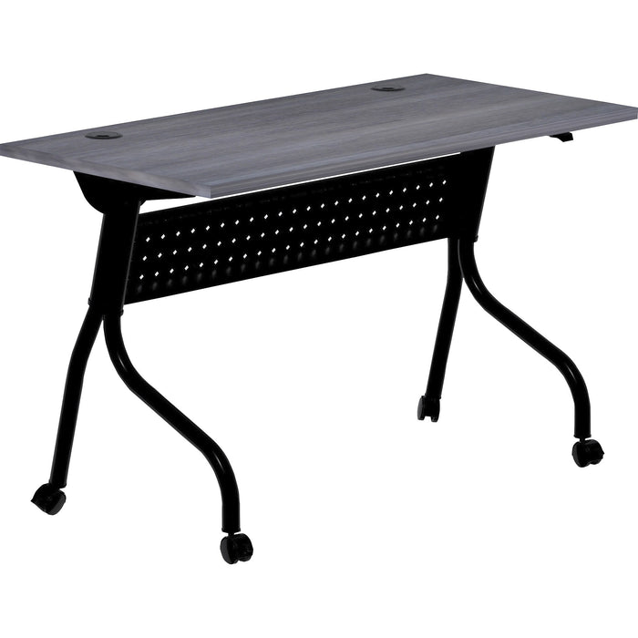 Lorell Charcoal Flip Top Training Table - LLR59489