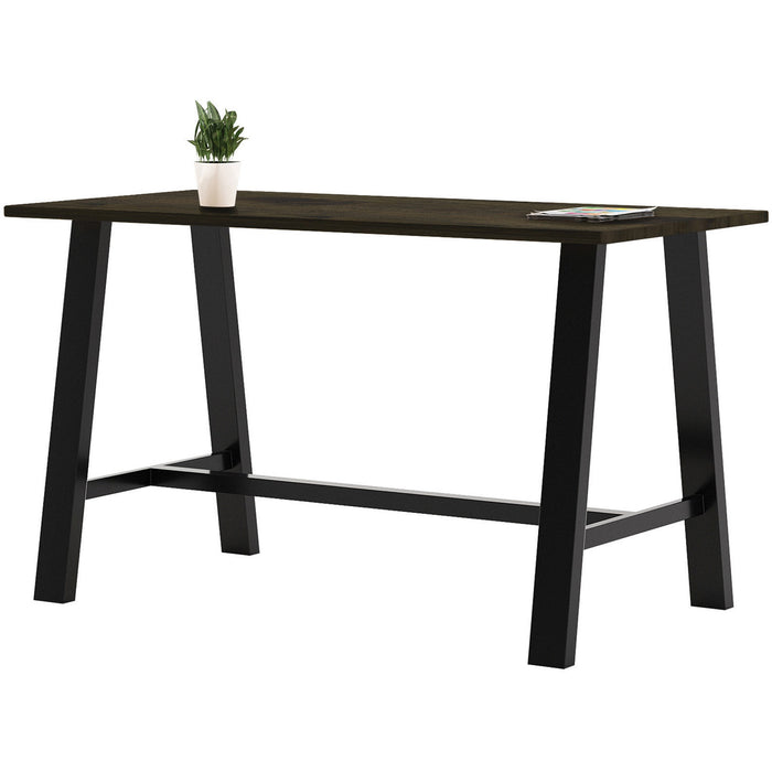 KFI Midtown Solid Wood Top Cafe Table - KFI3672MTLFTE41