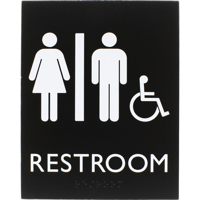 Lorell Restroom Sign - LLR02664