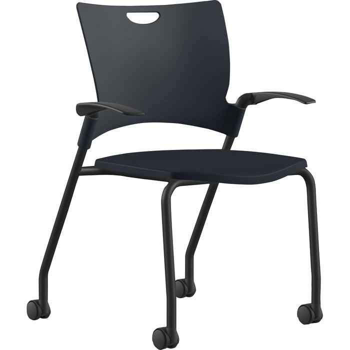 9 to 5 Seating Bella Fixed Arms Mobile Stack Chair - NTF1315A12BFP01