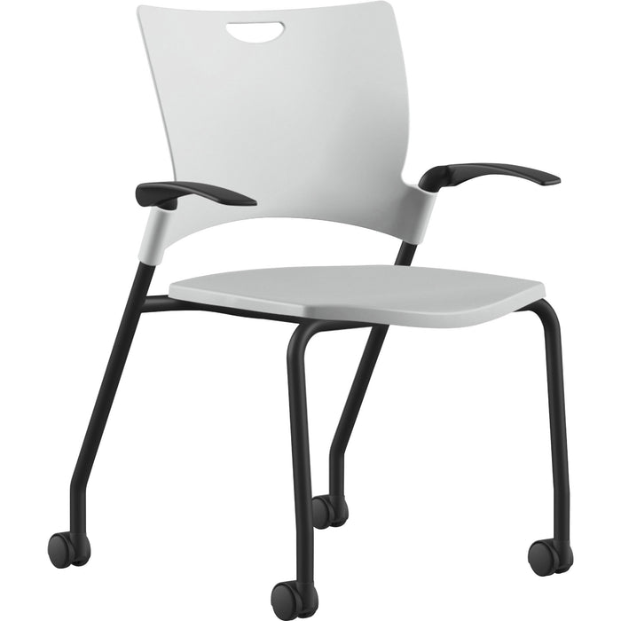 9 to 5 Seating Bella Fixed Arms Mobile Stack Chair - NTF1315A12BFP05