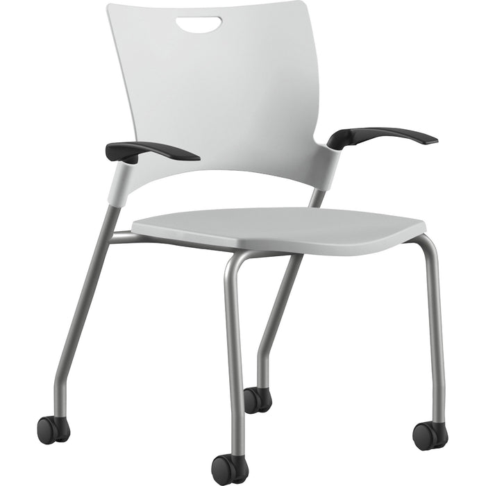 9 to 5 Seating Bella Fixed Arms Mobile Stack Chair - NTF1315A12SFP05