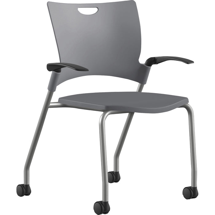 9 to 5 Seating Bella Fixed Arms Mobile Stack Chair - NTF1315A12SFP14